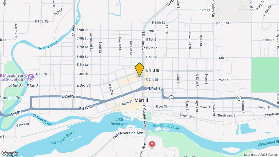 1200 E 2nd St Mapa y Detalles de la Ubicación