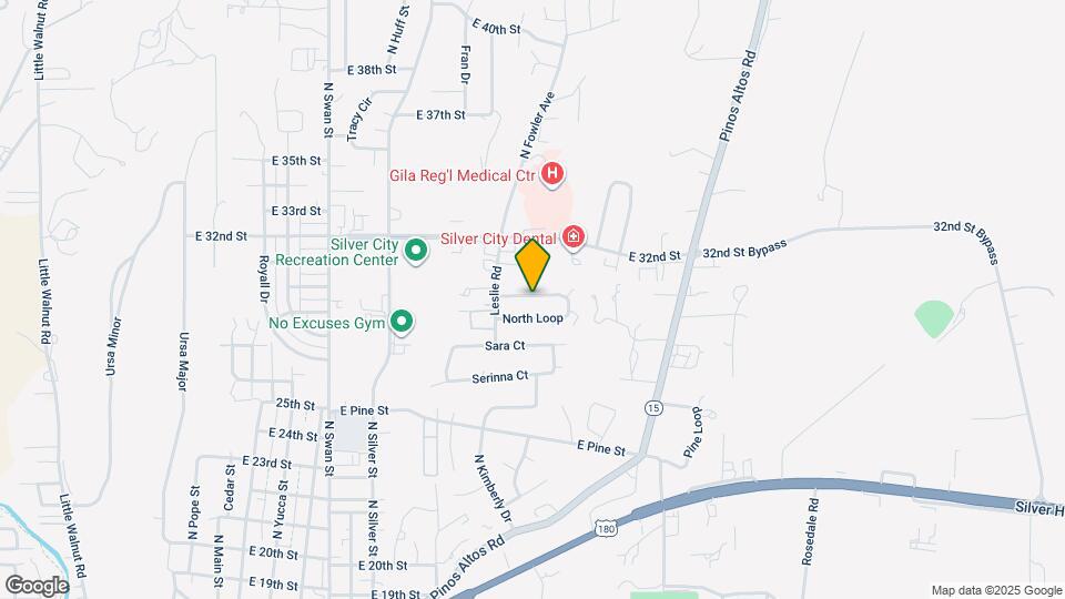 1343 North Loop Map and Location Details