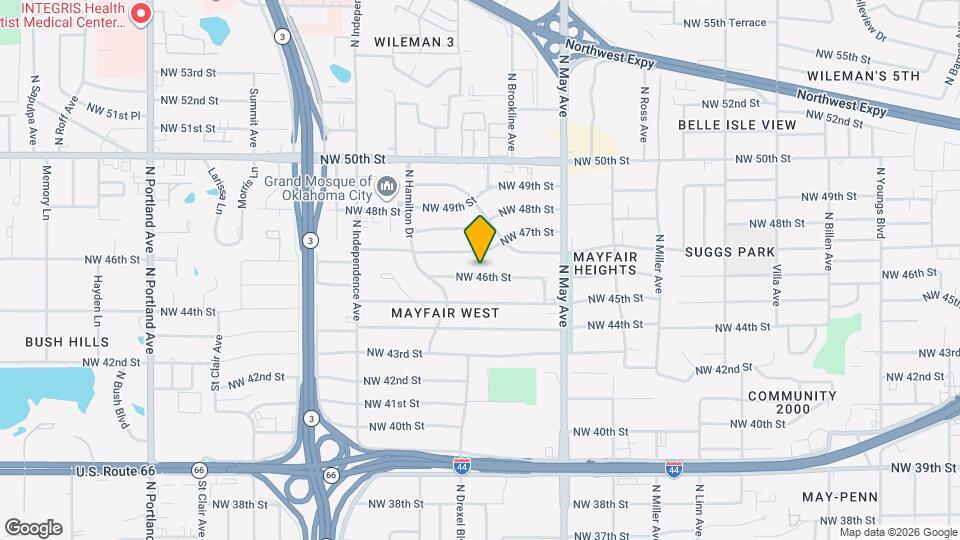 3029 NW 46th St Map and Location Details