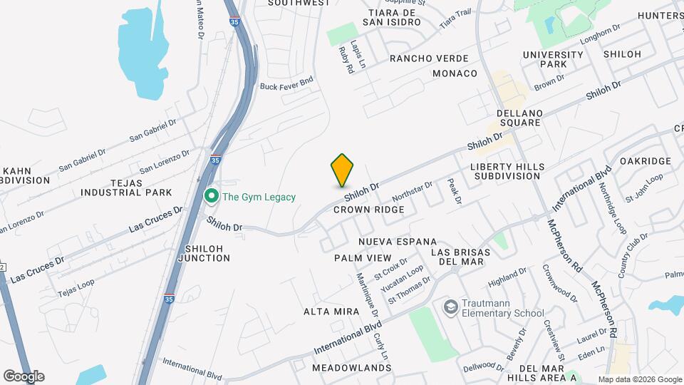 412 Shiloh Dr Mapa y Detalles de la Ubicación