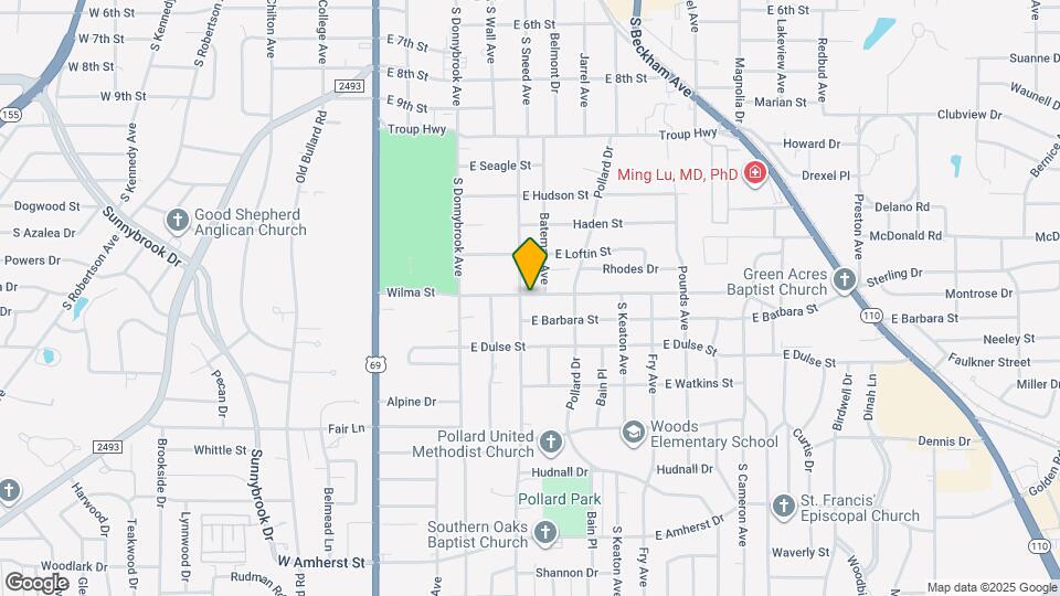 603 Wilma St Map and Location Details