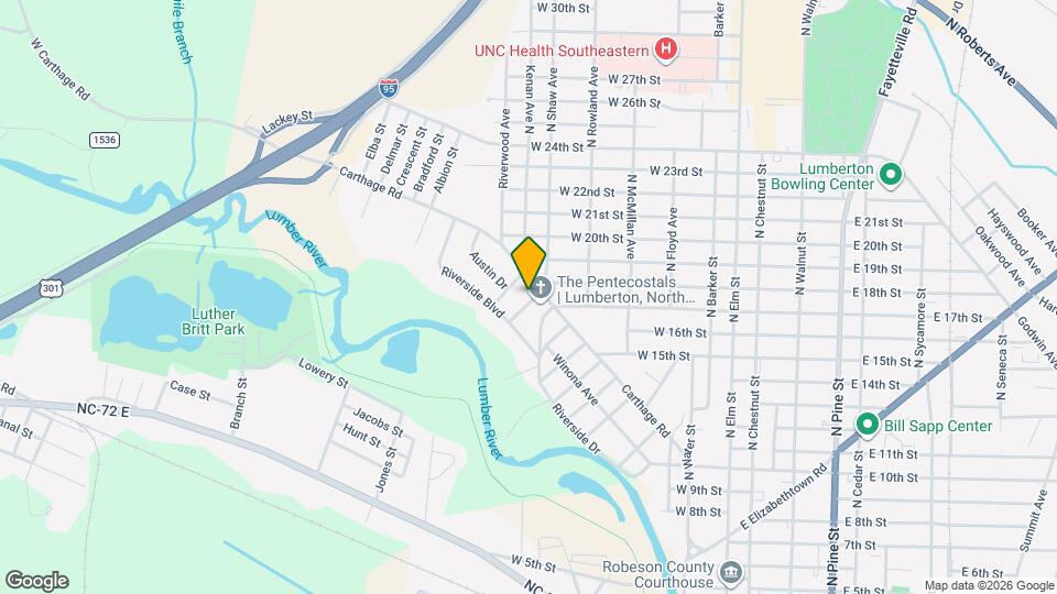 1009 Cherry St Map and Location Details