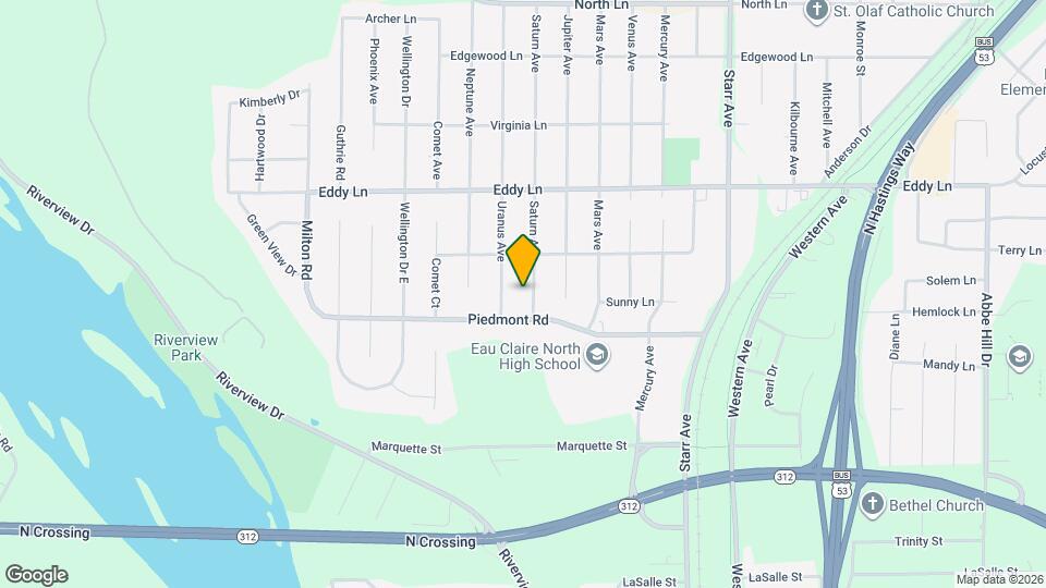 2828 Saturn Ave, Unit Upper Mapa y Detalles de la Ubicación