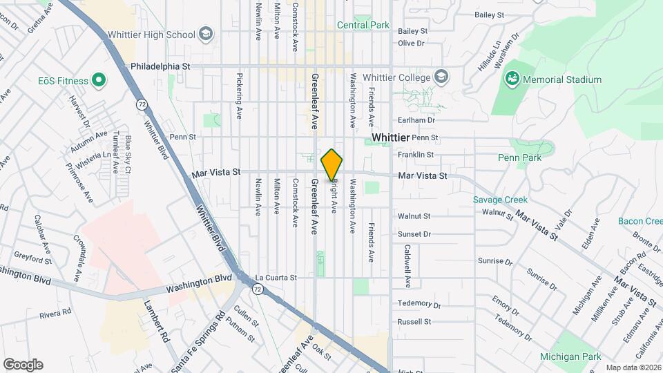 7623 Bright Ave, Unit A Mapa y Detalles de la Ubicación