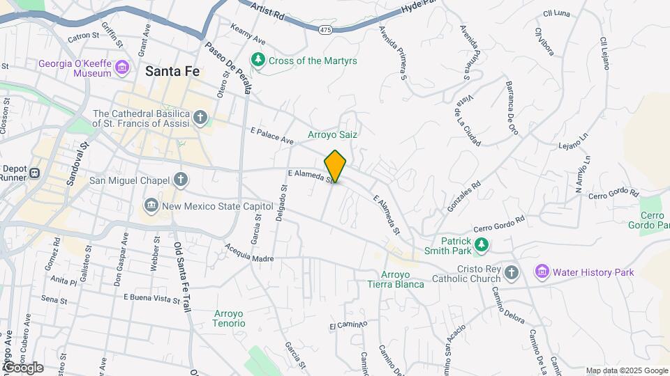 113 Camino Escondido Map and Location Details