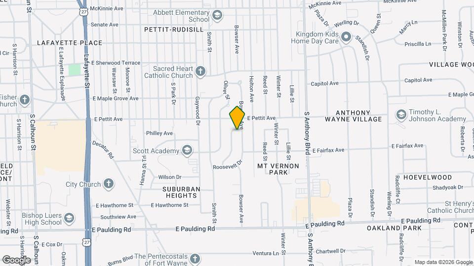 4939 Mt Vernon Park Dr Map and Location Details