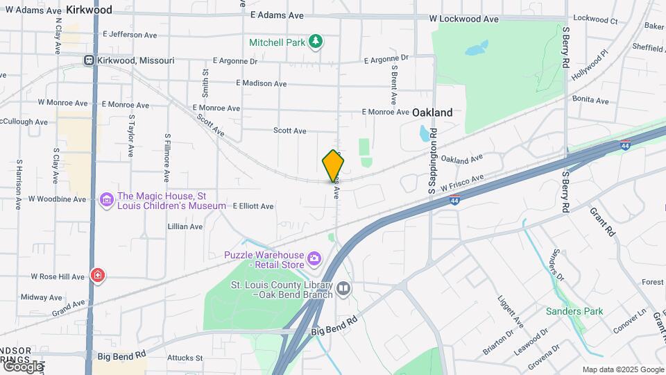 471 S Holmes Ave Map and Location Details