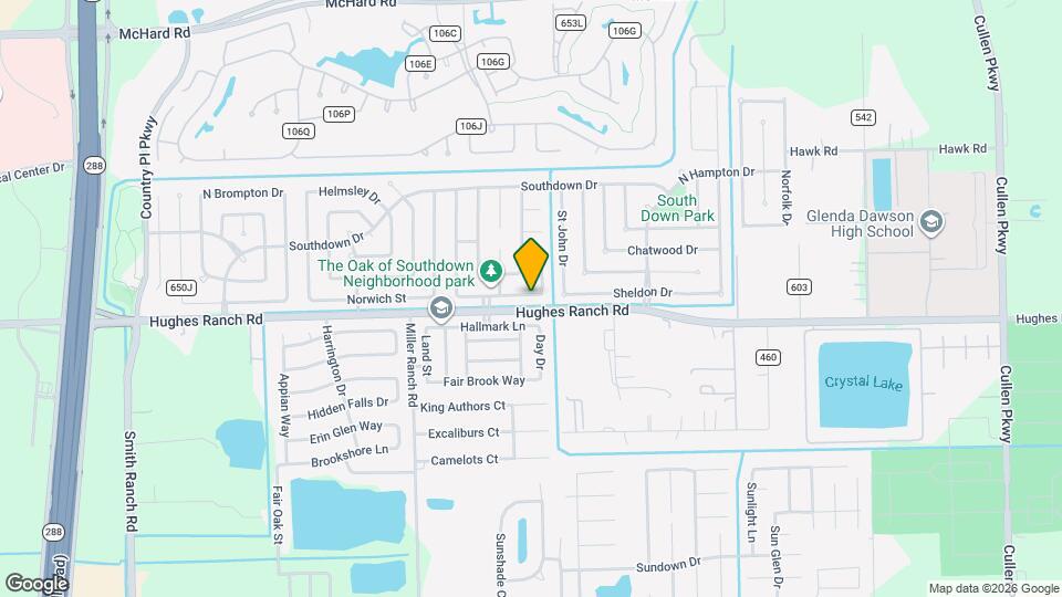3336 Worthington Dr Map and Location Details