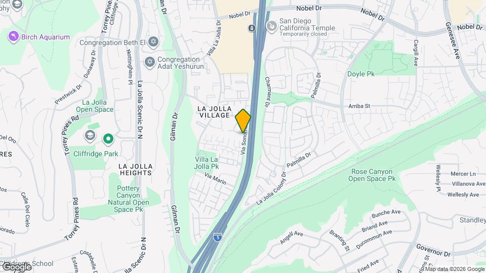 8444 Via Sonoma, Unit #85 Map and Location Details