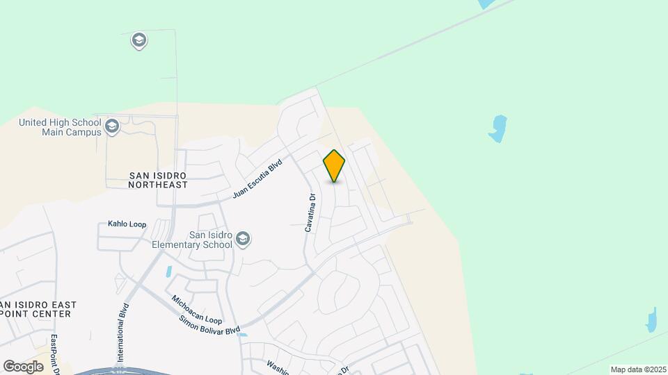 1610 Alborada Dr. Map and Location Details