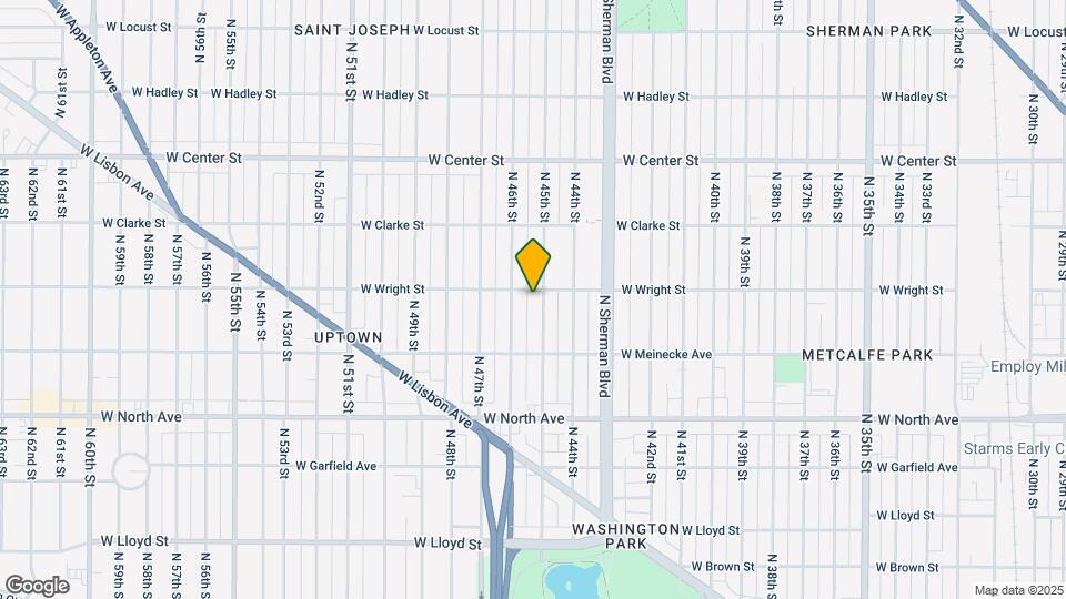 2473 N 45th St-Unit -Upper Map and Location Details