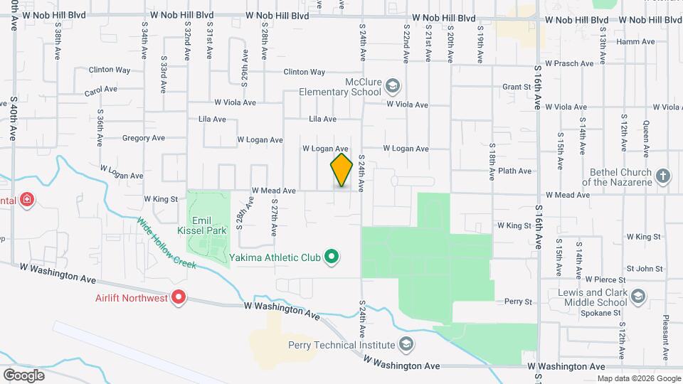 1912 W Mead Ave Map and Location Details