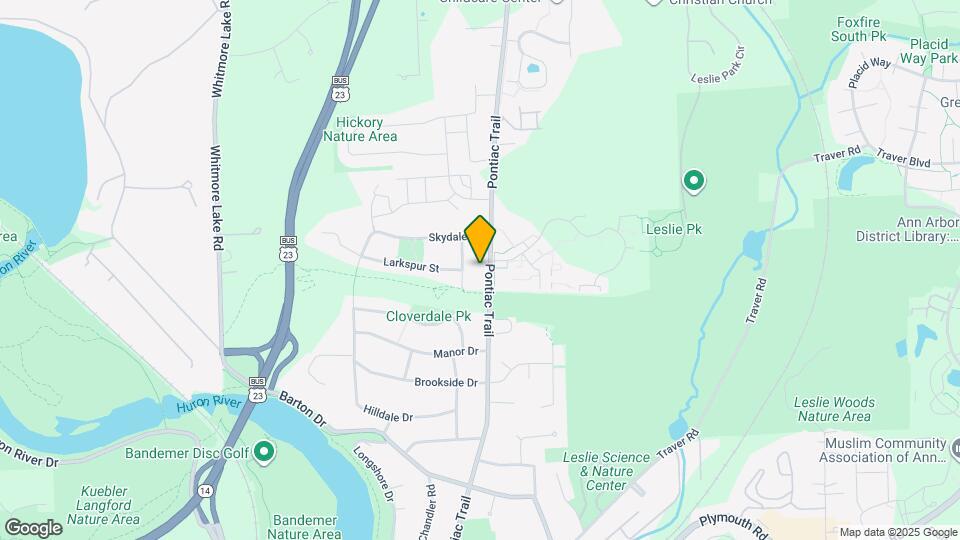 2339 Pontiac Trail Map and Location Details