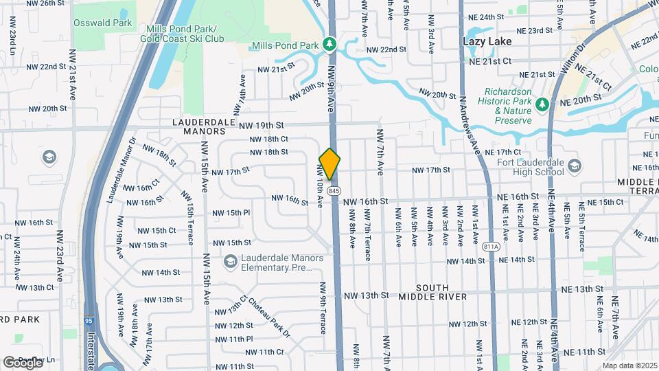 1619 NW 9th Ave Map and Location Details
