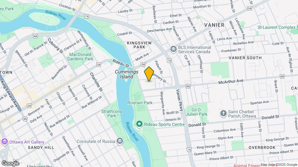 Rivervale Apartments Map and Location Details