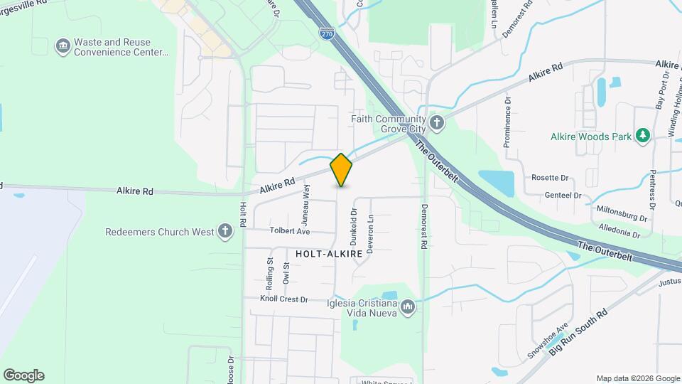 2066 Santuomo Ave Map and Location Details