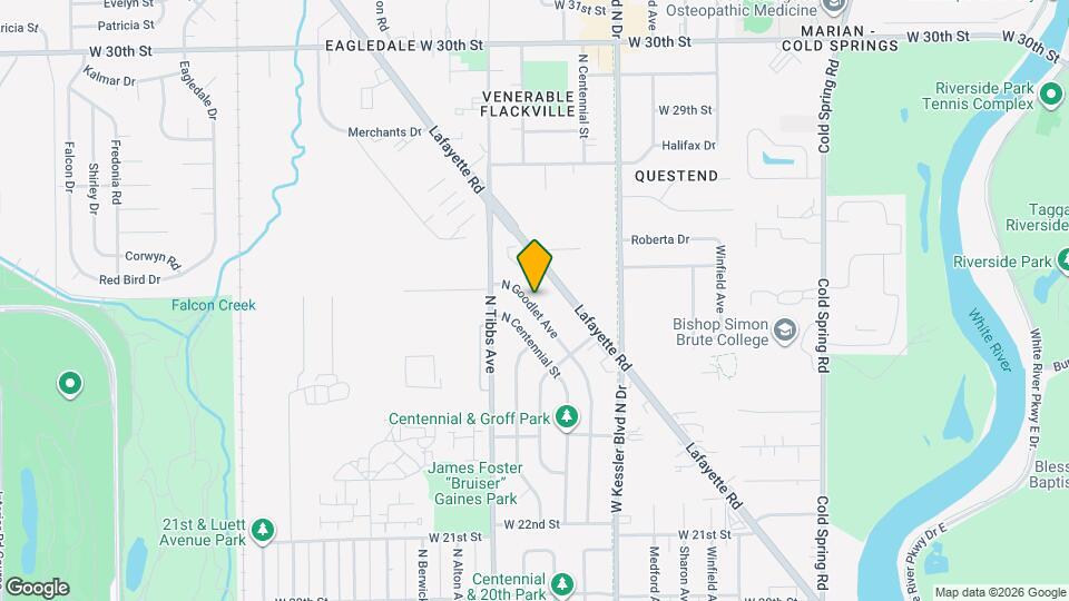 2453 N Goodlet Ave Map and Location Details