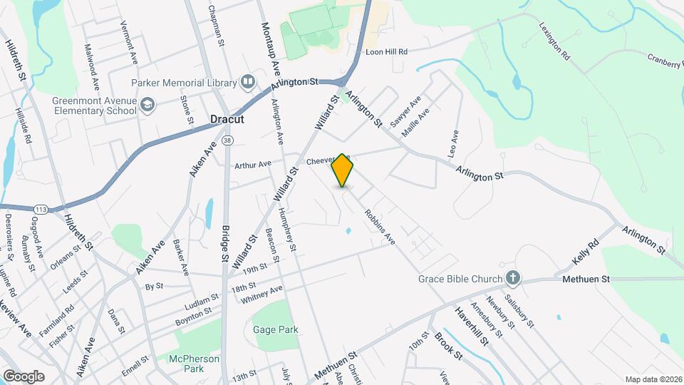 668 Robbins Ave Map and Location Details