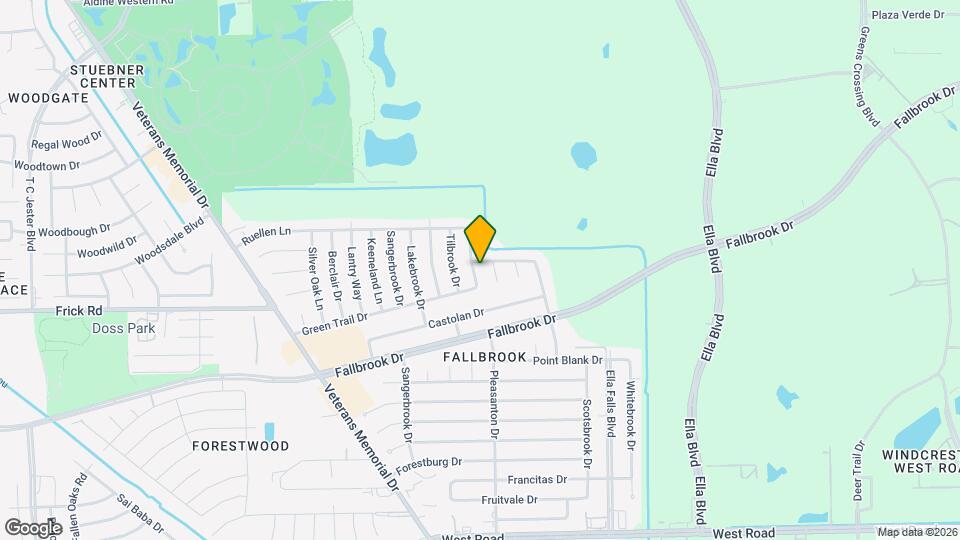 10518 Pleasanton Dr Map and Location Details