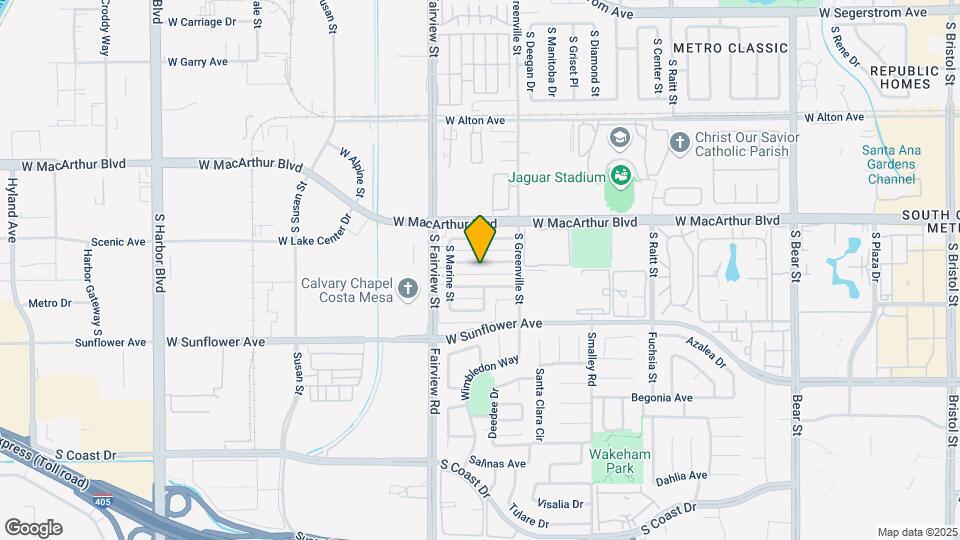 2702 W Orion Ave Mapa y Detalles de la Ubicación