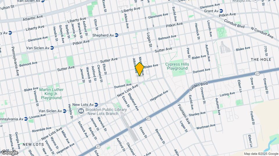 391 Atkins Ave Mapa y Detalles de la Ubicación