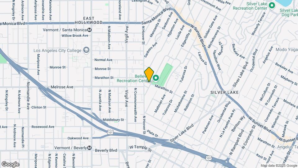 813 Lucile Ave Map and Location Details