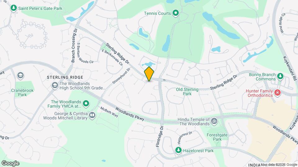 38 E Thymewood Pl Map and Location Details