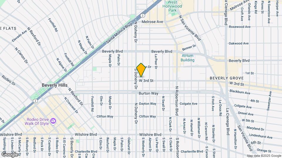 9025 W. 3rd St - fully renovated unit Map and Location Details