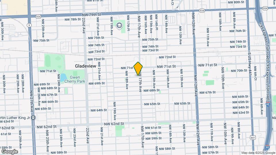 1704 NW 69th Ter Map and Location Details