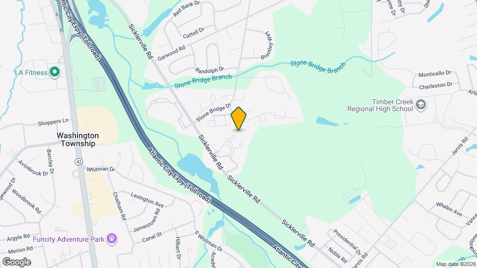 1306 Berwyck Ct Map and Location Details