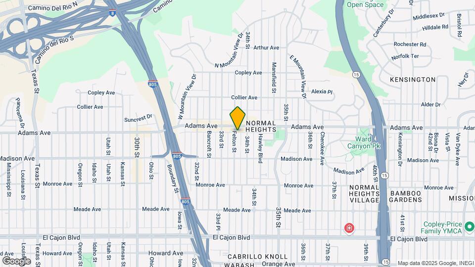 4675 Felton St Map and Location Details