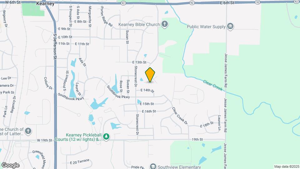 803 E 13th Terrace Map and Location Details