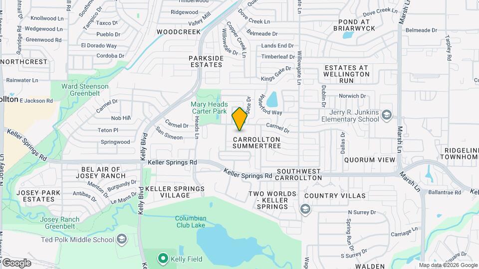 2515 Rosebud Cir Map and Location Details