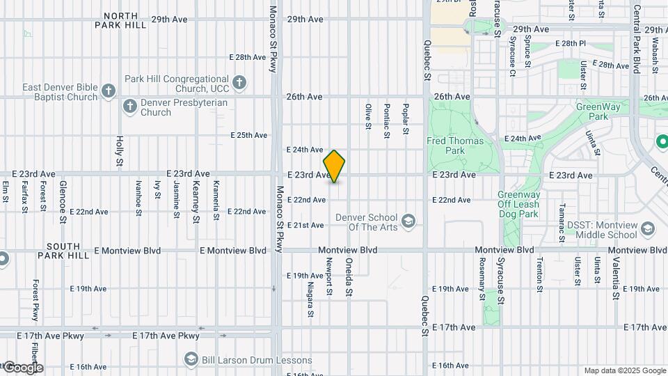 2244-2248 Newport St Map and Location Details