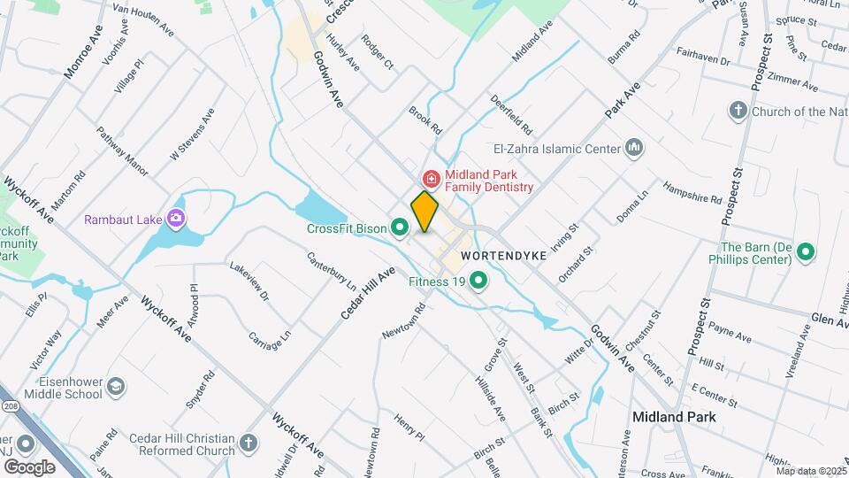 234 Greenwood Ave Map and Location Details