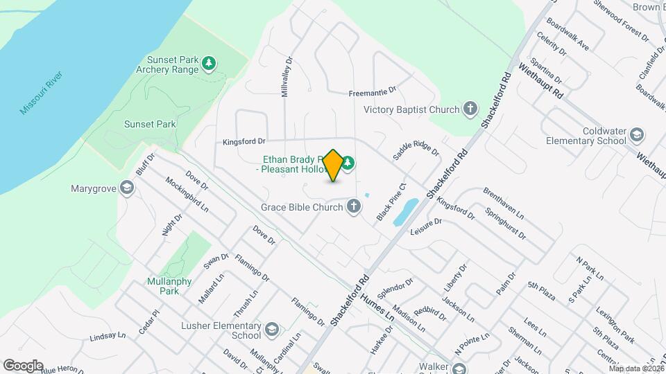 2302 Lost Hollow Ct Map and Location Details