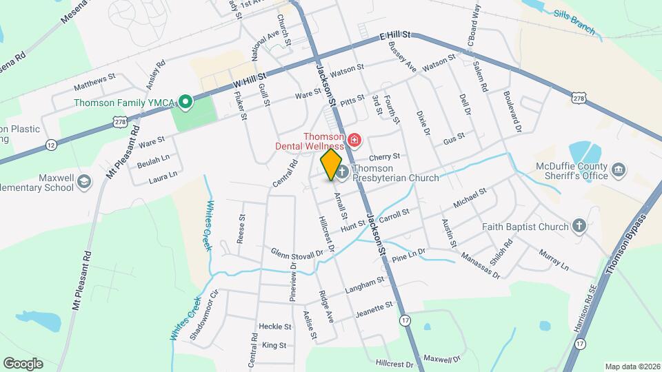 611 Arnall St Map and Location Details