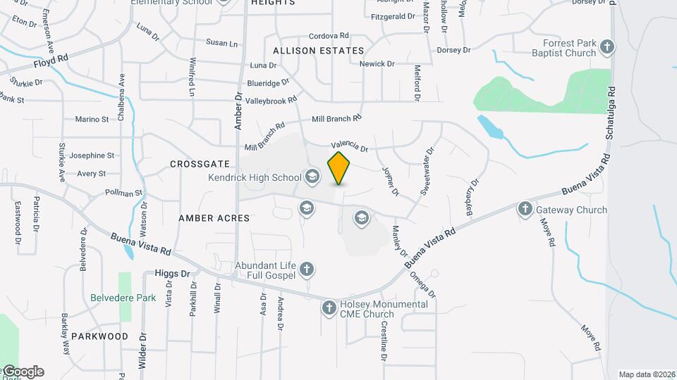 1244 Schoolhouse Drive Map and Location Details