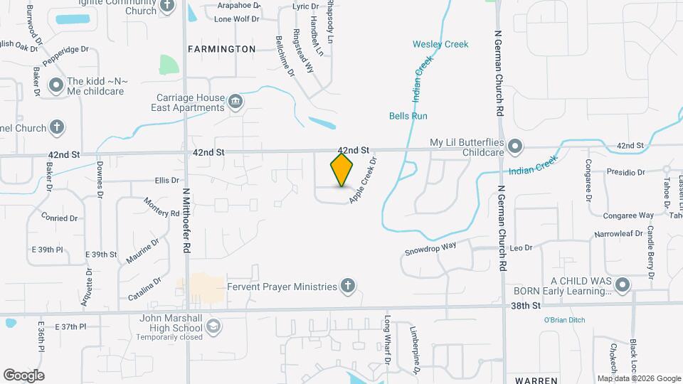 10455 Candy Apple Ln Mapa y Detalles de la Ubicación