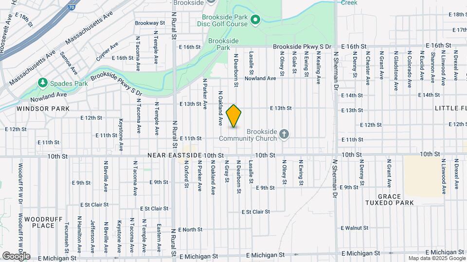 1114 N Dearborn St Map and Location Details