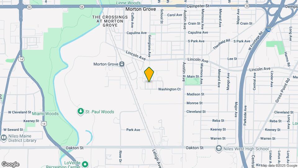 6163 Mayfair Ave Map and Location Details