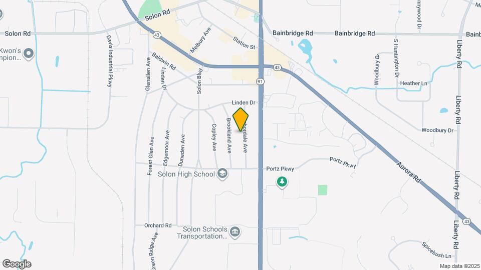 6564 Arbordale Ave Map and Location Details