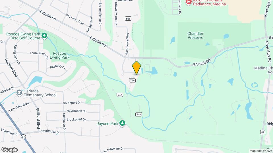 5417 Brook Run Dr Map and Location Details