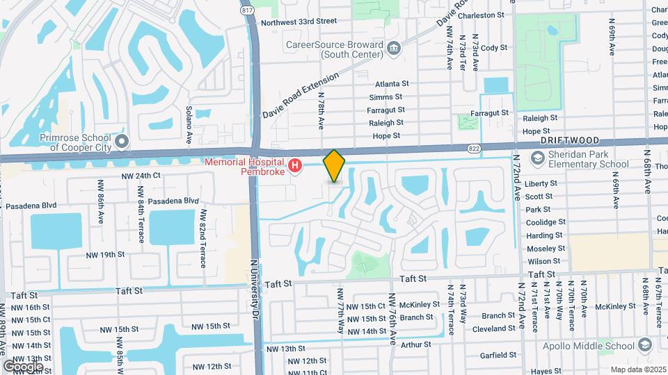 2173 NW 78th Ave Map and Location Details