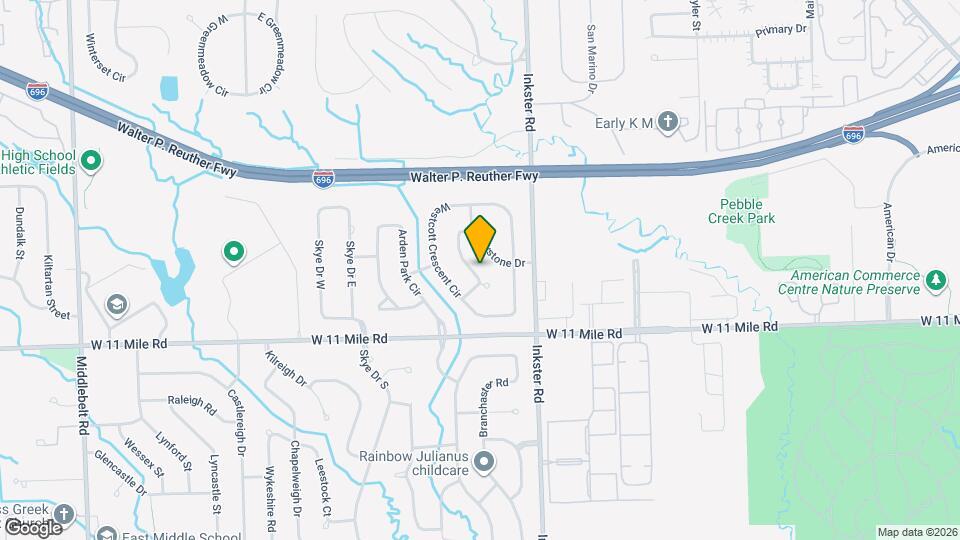 27208 Hystone Dr Map and Location Details