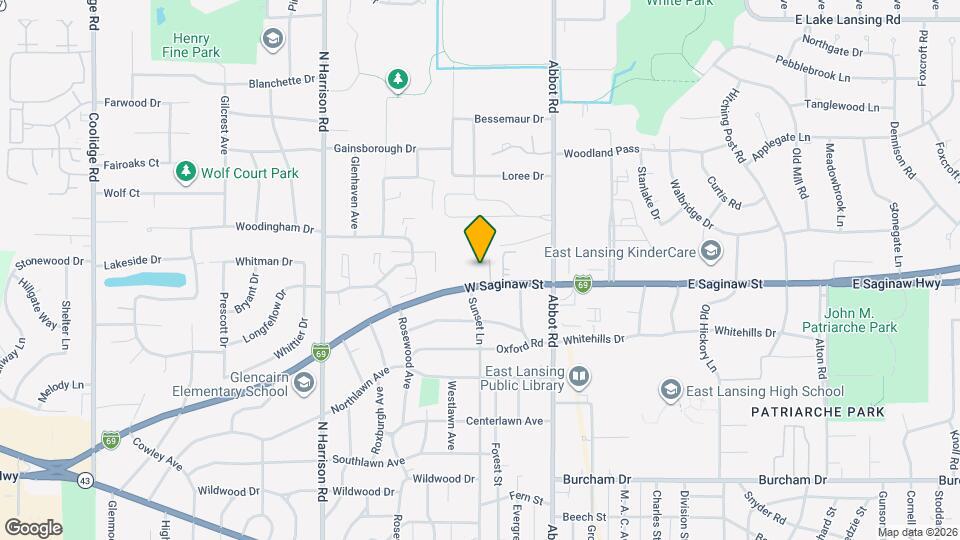 288 W Saginaw St, Unit 102 Map and Location Details