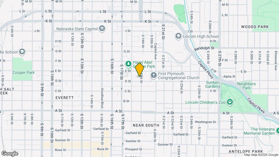 1844 D St Map and Location Details