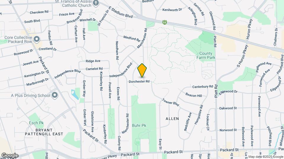 2416 Medford Rd Map and Location Details