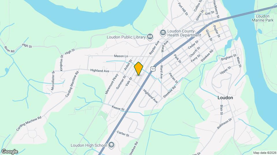 836 Commerce St Map and Location Details