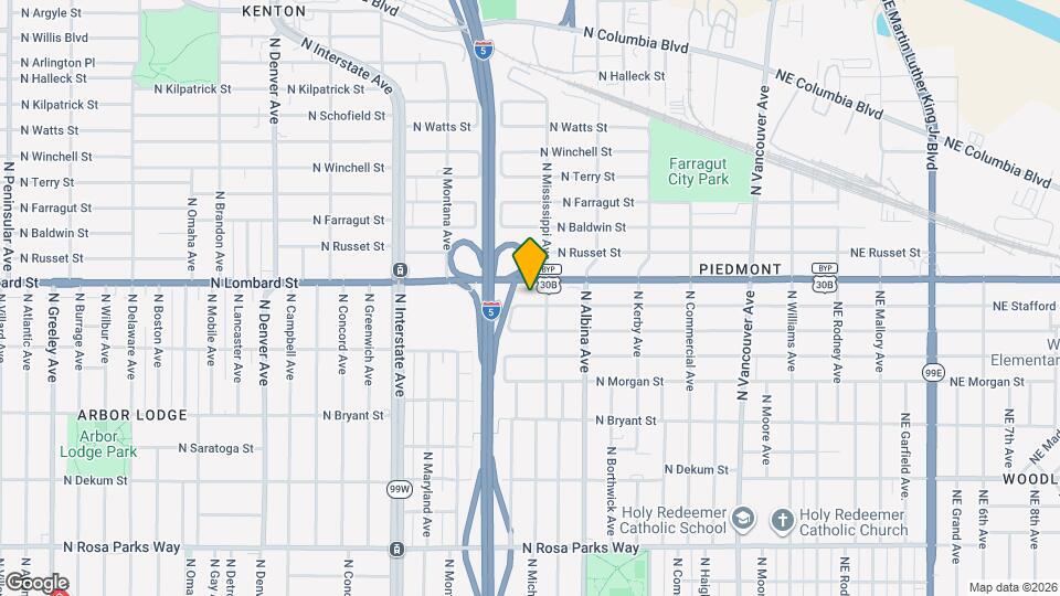 927 N Stafford St Map and Location Details